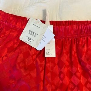 Fabletics satin like pajama bottoms